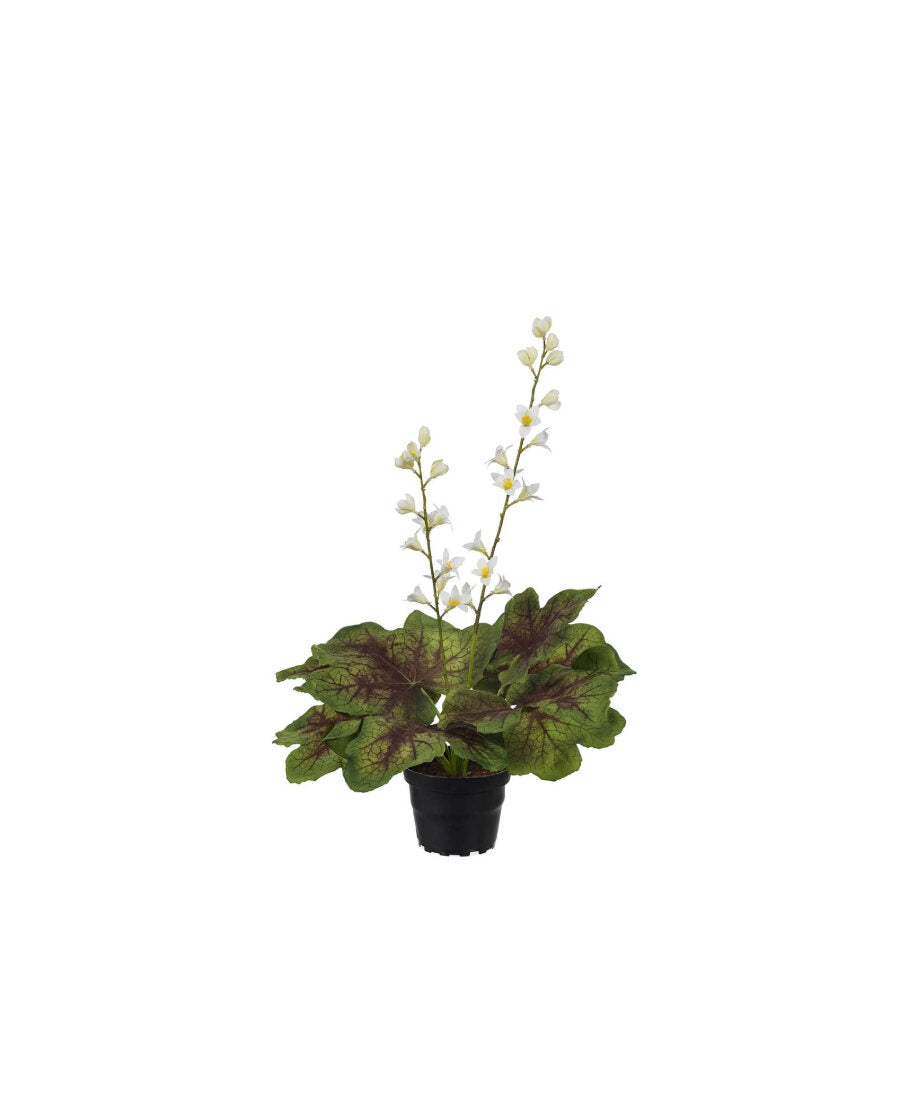 Alunrot konstträd vit 45 cm