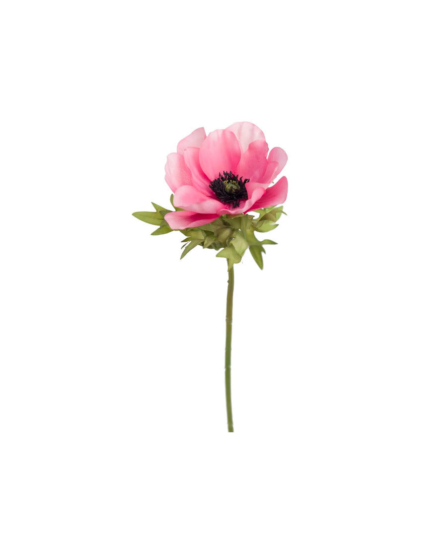 Anemon snittblomma rosa 43 cm