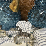 Andrea servettringar silver 4-pack