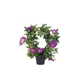 Blomma för dagen konstväxt lila 35 cm