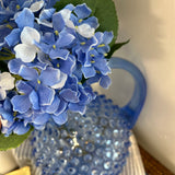 Hortensia snittblomma blå