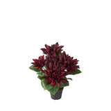 Dahlia konstväxt röd 30 cm
