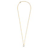 Ette halsband gold/crystal