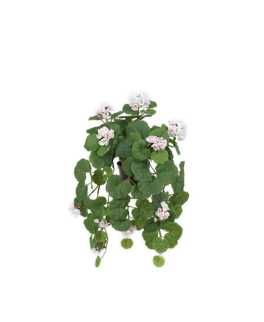 Hängpelargon konstväxt ljusrosa 50 cm