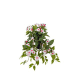 Lyckliga Lotta konstväxt vit/rosa 40 cm