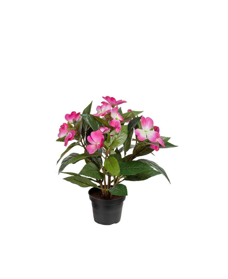 Lykliga Lotta konstväxt rosa 30 cm