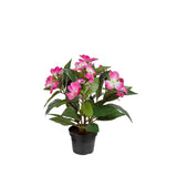 Lykliga Lotta konstväxt rosa 30 cm