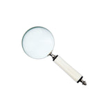 Newton förstoringsglas vit