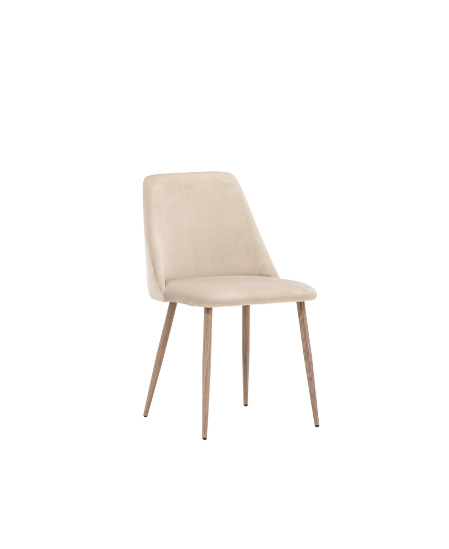 Nilia matstol beige