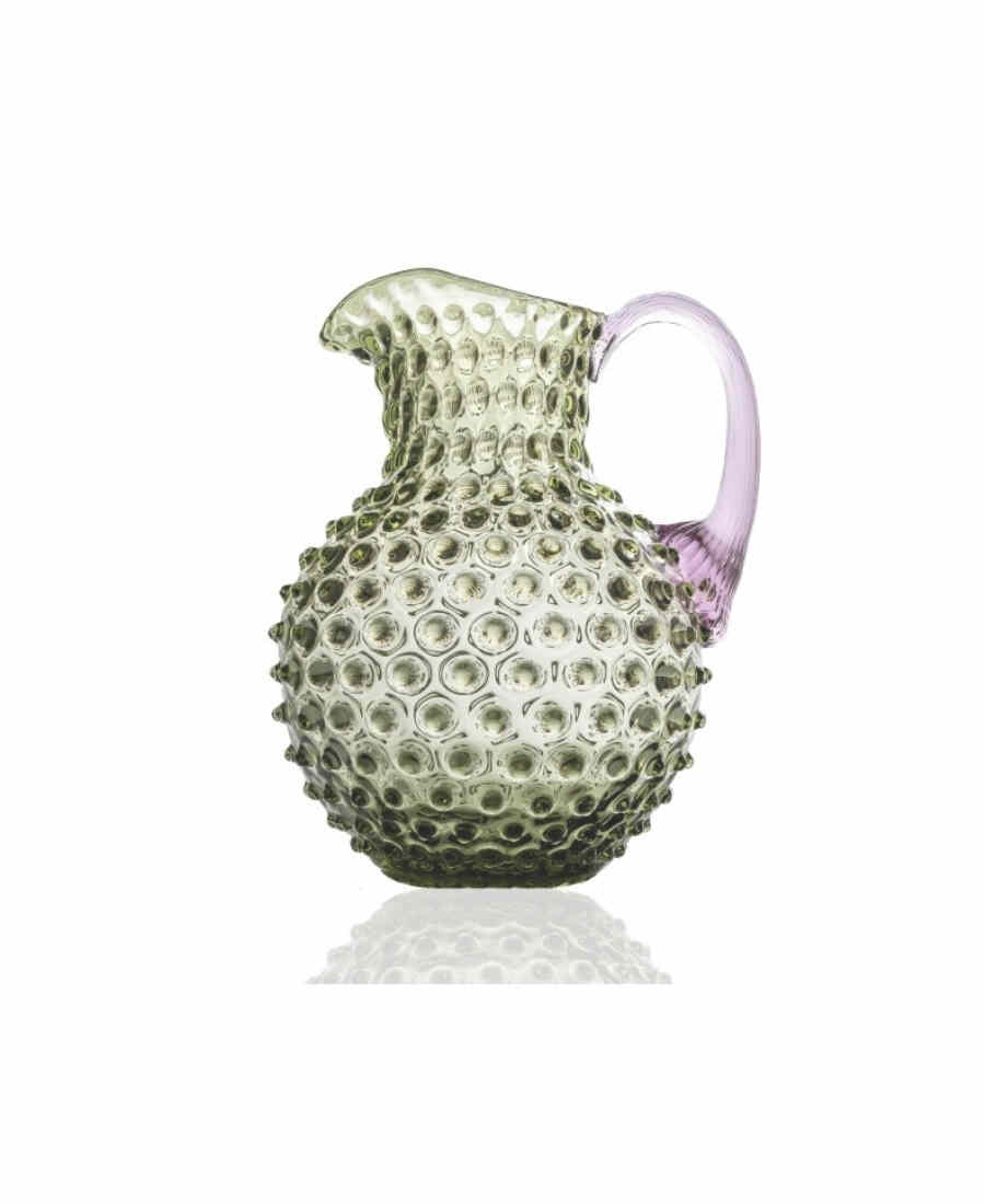 Paris Hobnail karaff oliv/lila 2 liter