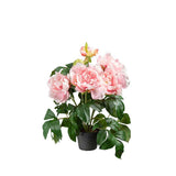 Pion konstväxt rosa 40 cm