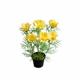 Rosenskära konstväxt gul 40 cm