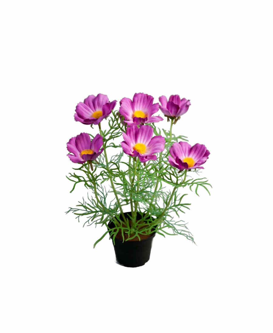 Rosenskära konstväxt lila 40 cm