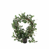 Stephanotis konstväxt grön/vit 75 cm