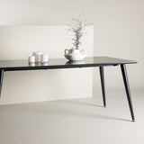 Veronique matbord svart 180 cm