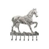 Saddle klädhängare silver