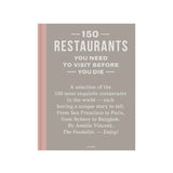 Coffee Table Book - 150 Restaurants