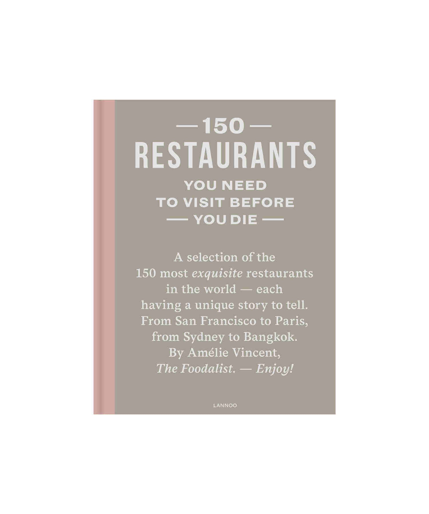 Coffee Table Book - 150 Restaurants