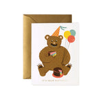 Birthday Bear kort