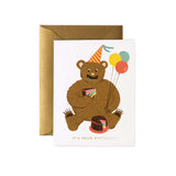 Birthday Bear kort