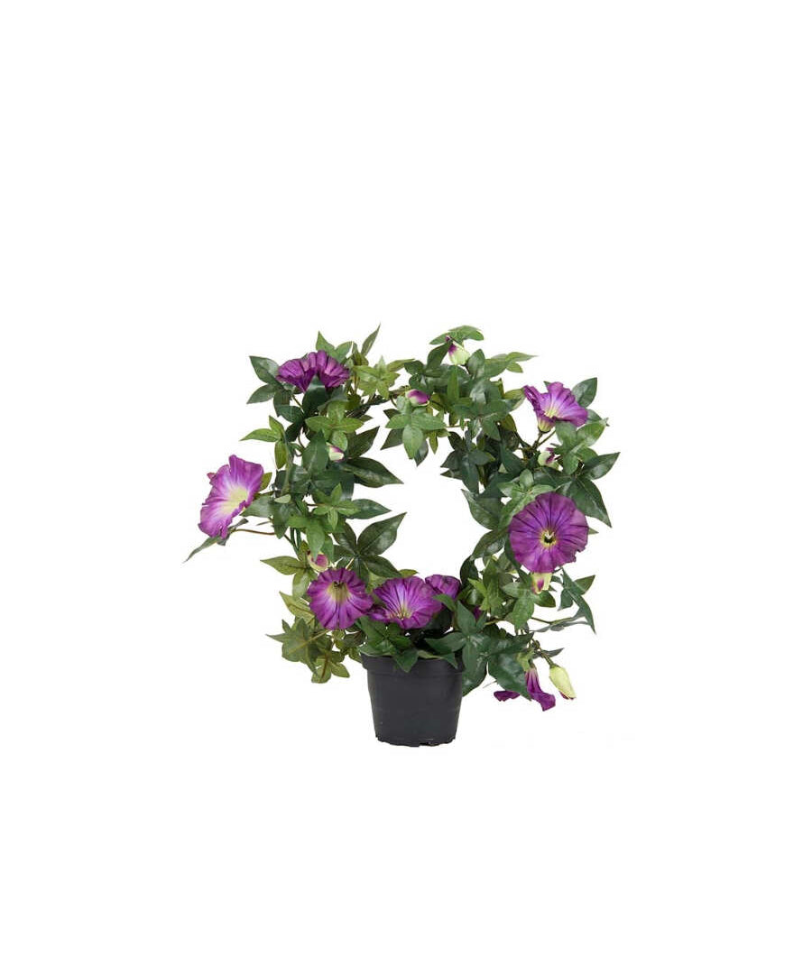 Blomma för dagen konstväxt lila 35 cm