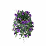 Blomma för dagen konstväxt blå 60 cm