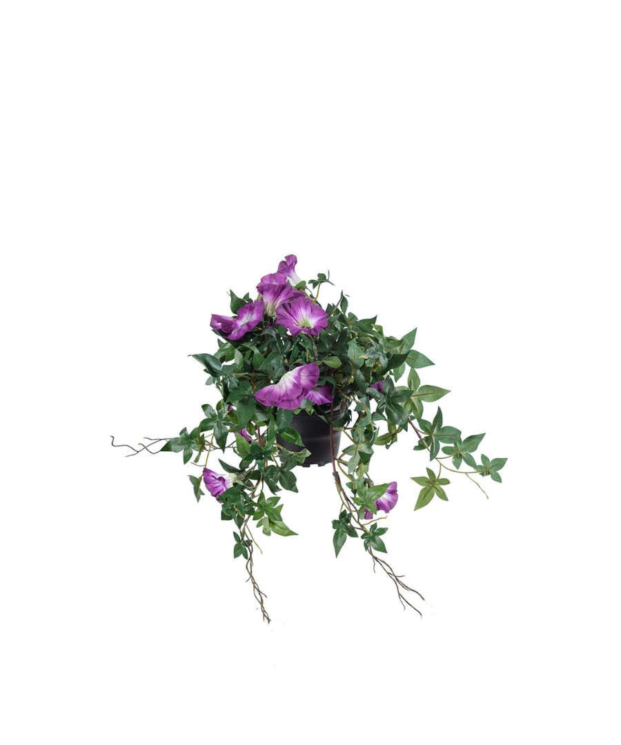 Blomma för dagen konstväxt lila 45 cm