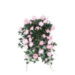 Blomma för dagen konstväxt rosa 60 cm
