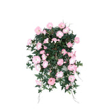 Blomma för dagen konstväxt rosa 60 cm