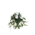 Blomma för dagen konstväxt vit 45 cm