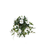 Blomma för dagen konstväxt vit 45 cm