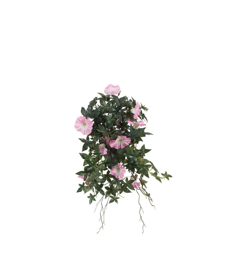 Blomma för dagen konstväxt ljusrosa 45 cm