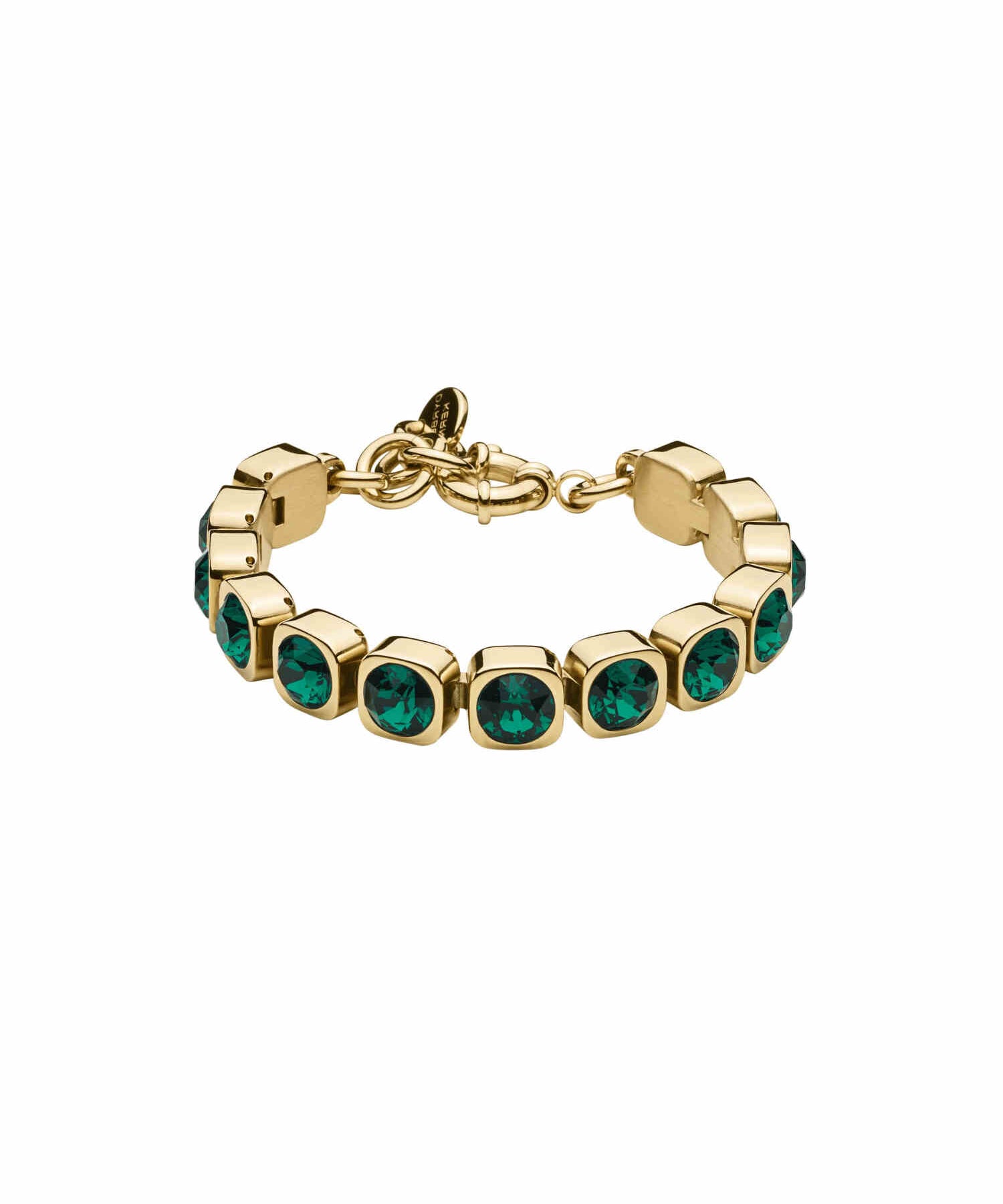 Conian armband gold/green