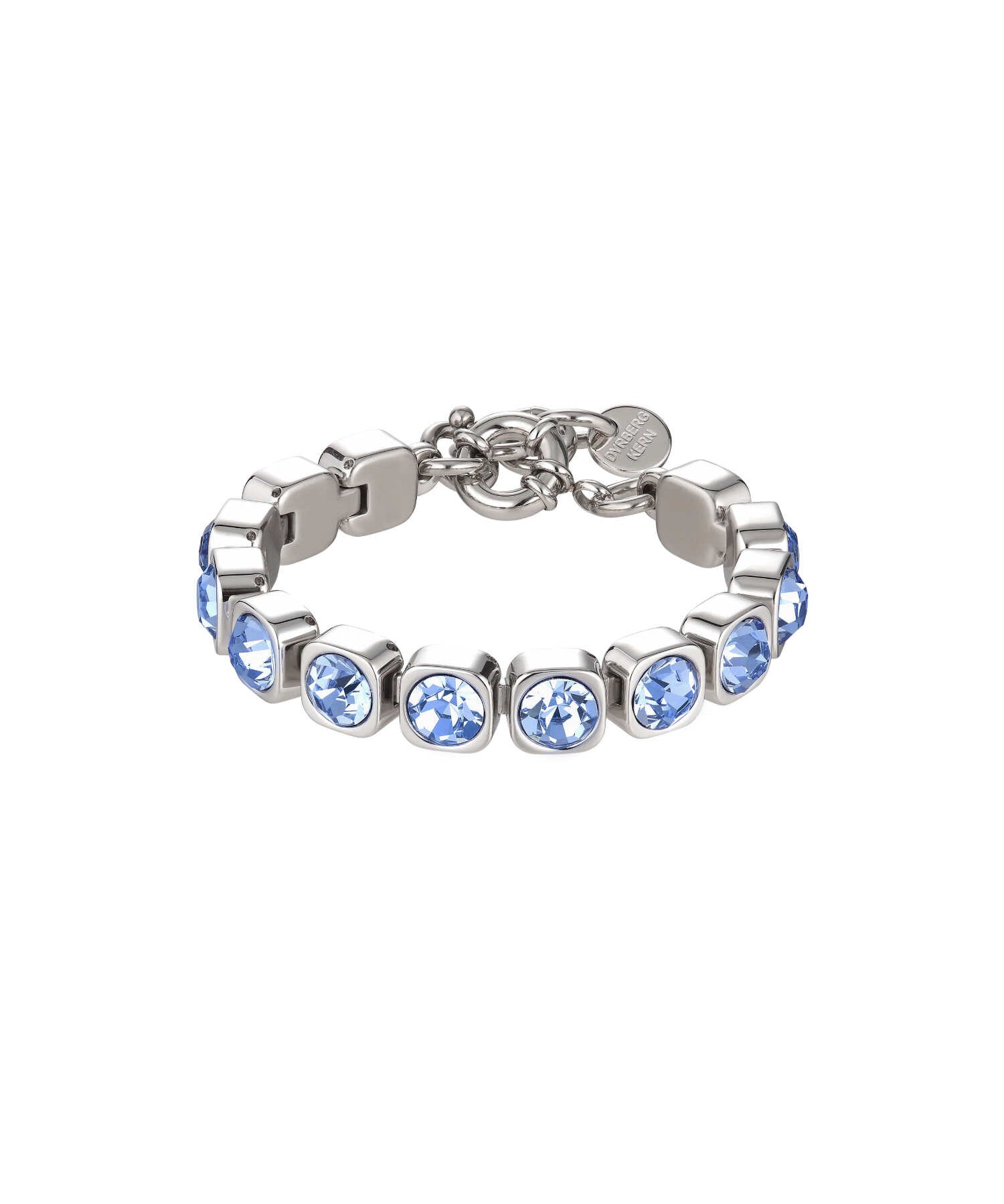 Conian armband silver/light blue