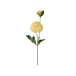 Dahlia snittblomma gul 66 cm