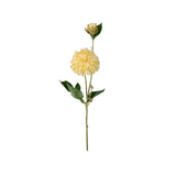 Dahlia snittblomma gul 66 cm