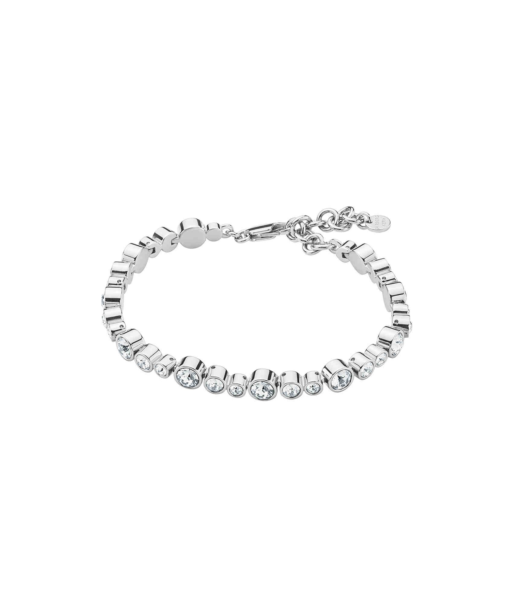 Esina armband silver/crystal