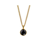 Ette halsband gold/black