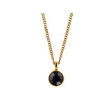 Ette halsband gold/black