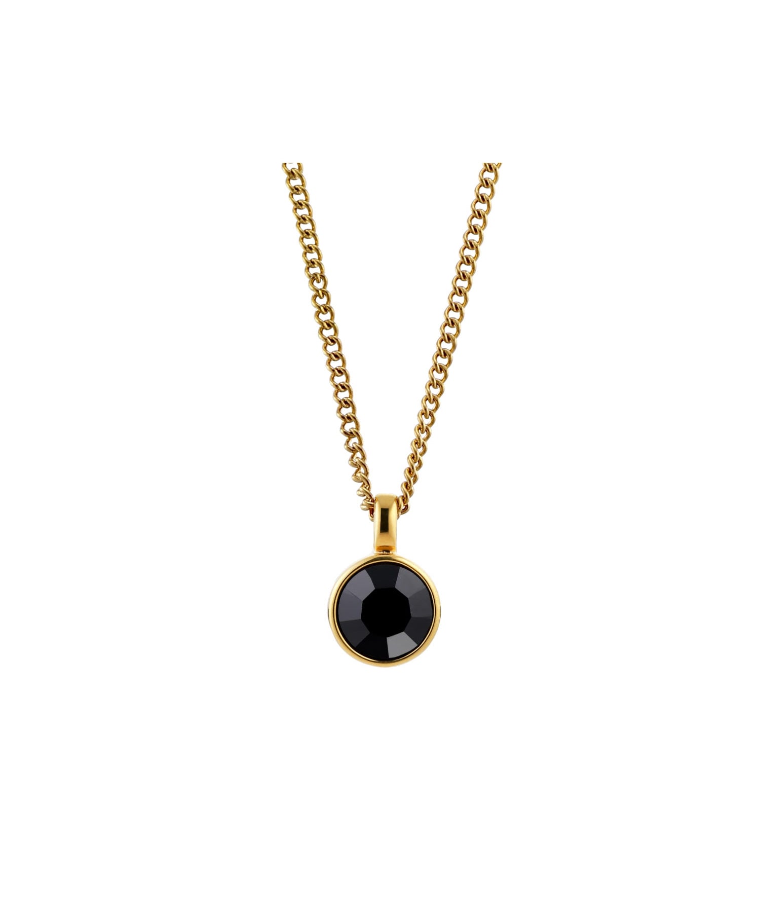 Ette halsband gold/black