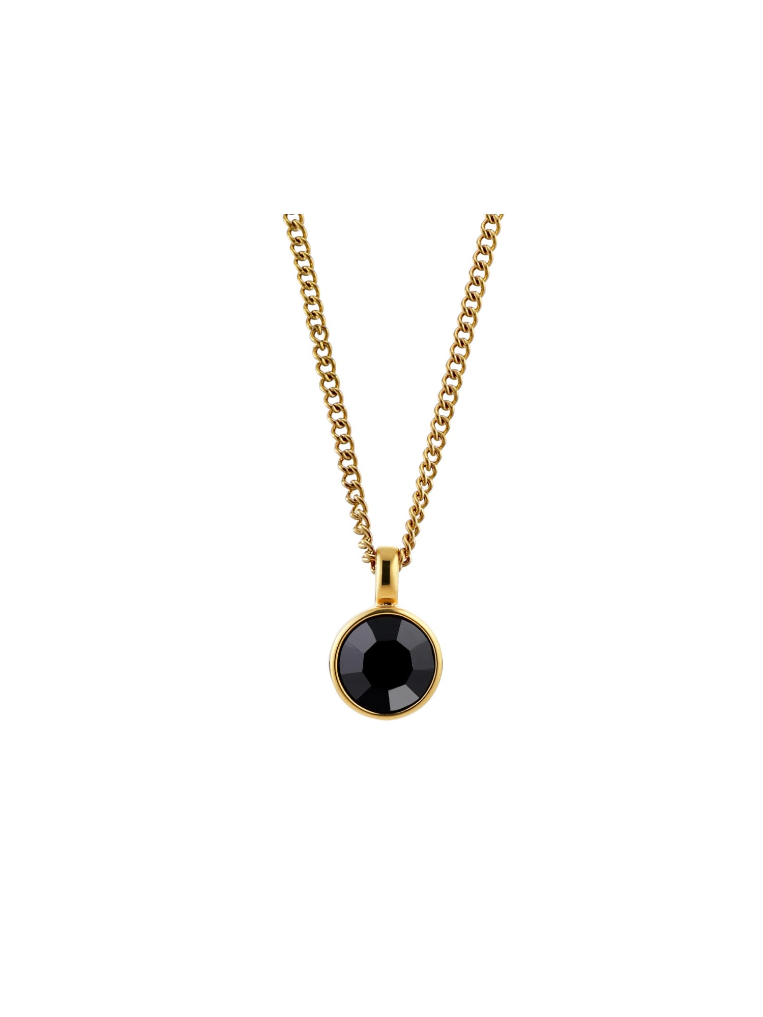 Ette halsband gold/black