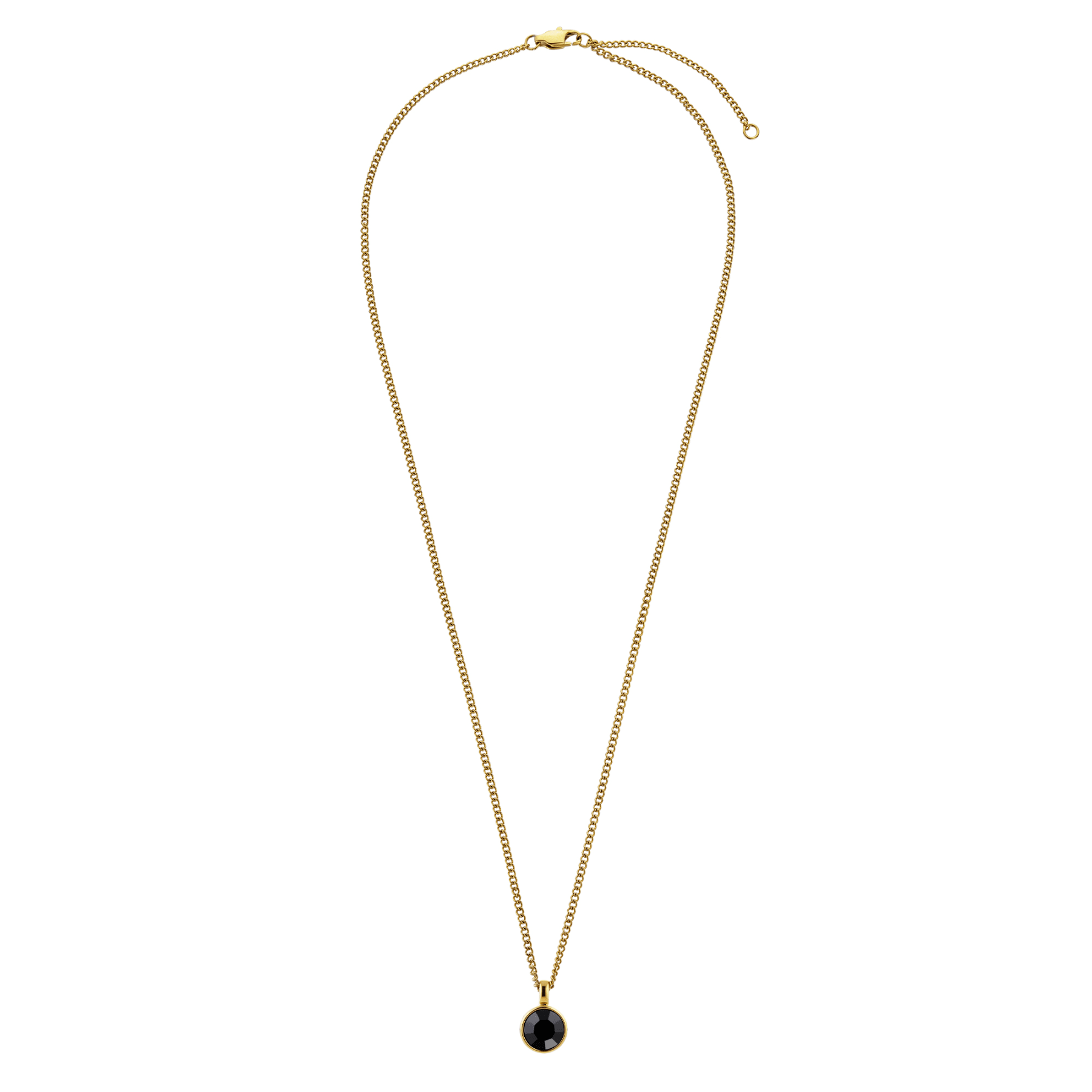 Ette halsband gold/black