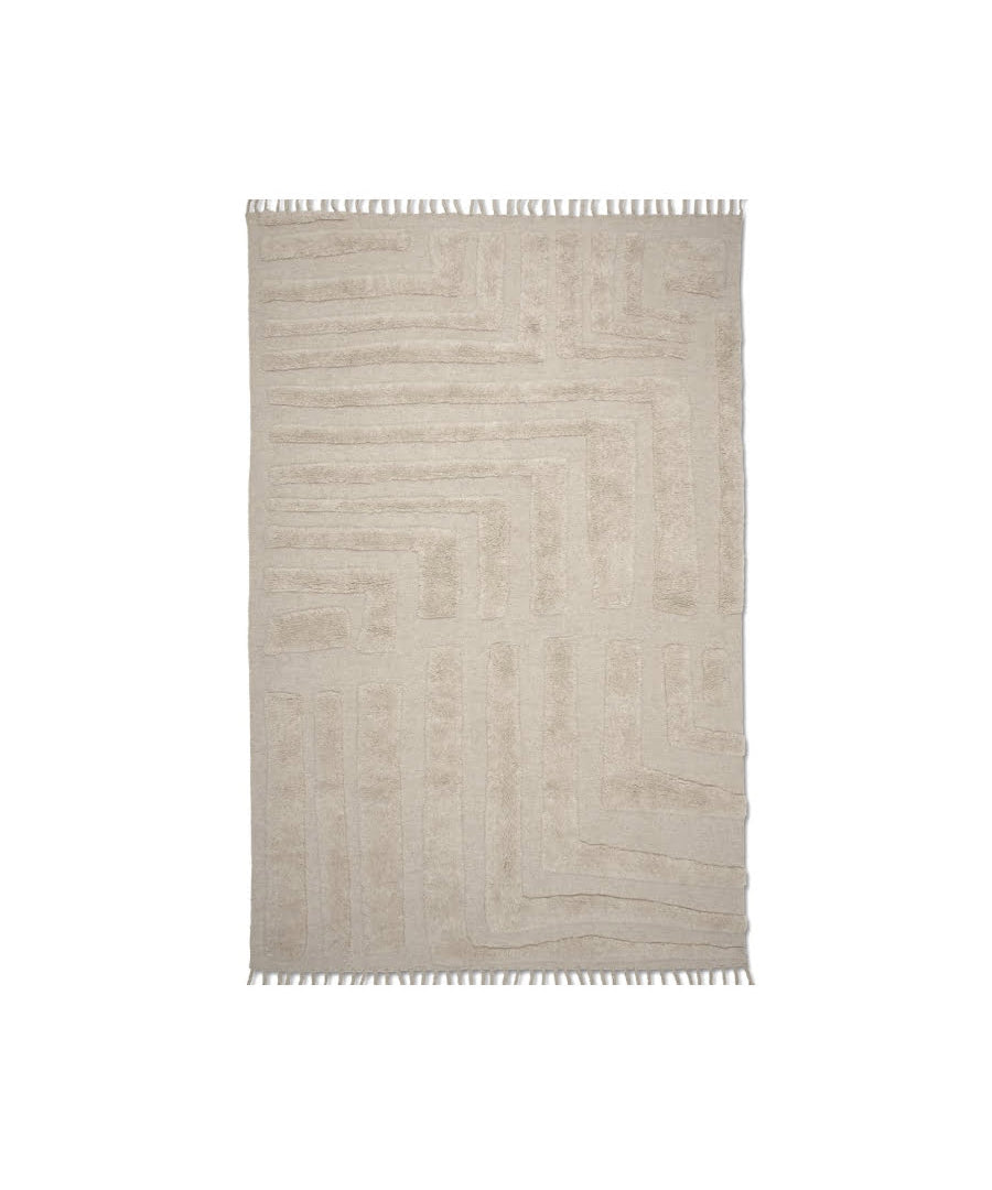 Field matta beige 170x230 cm