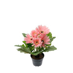 Gerbera konstväxt rosa 30 cm
