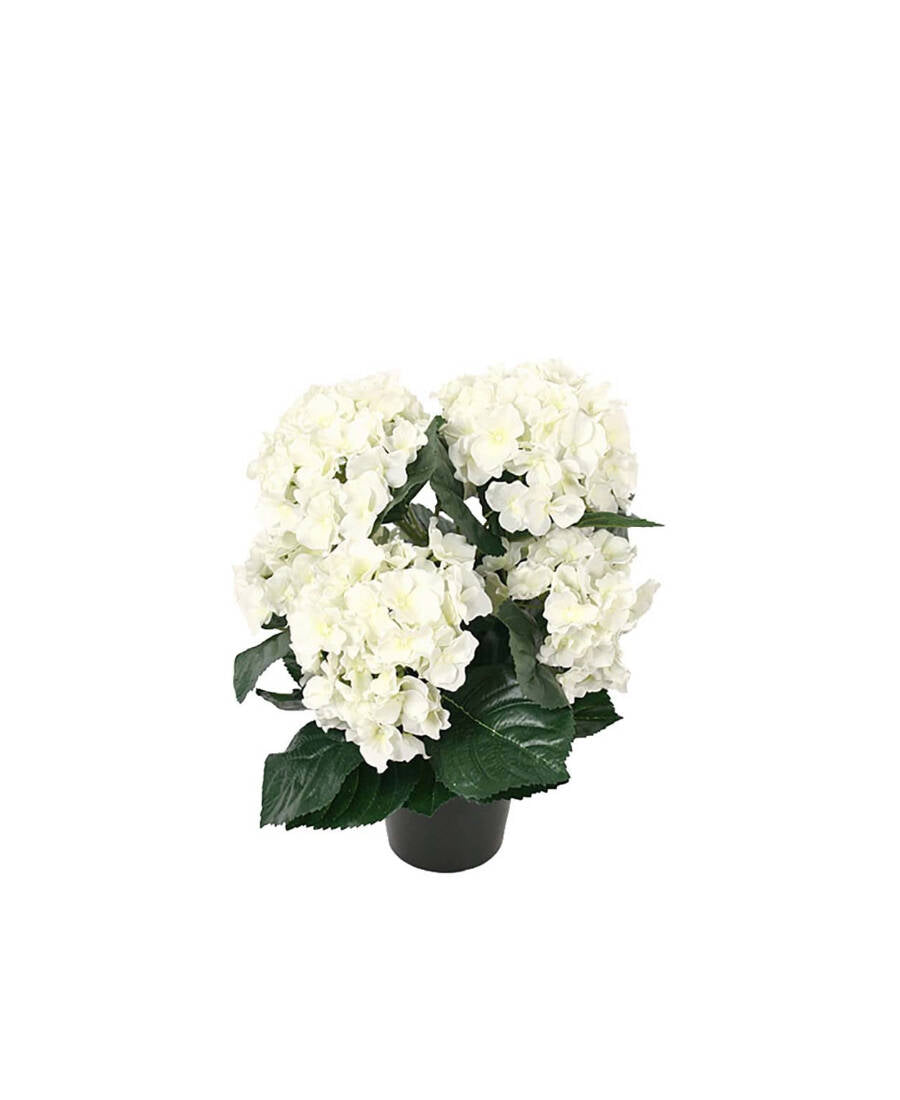 Hortensia konstväxt vit 37 cm