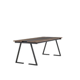 Jakarta matbord brun/svart 200 cm