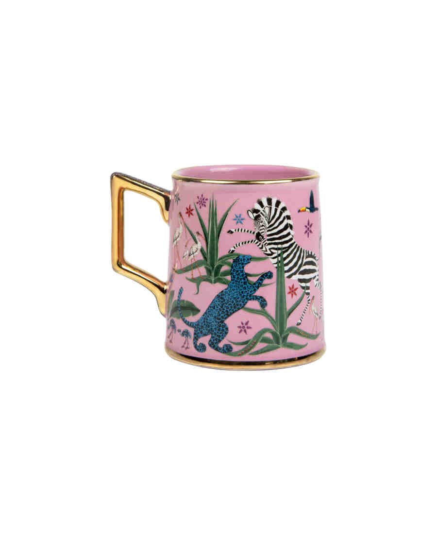 Jungle mugg rosa