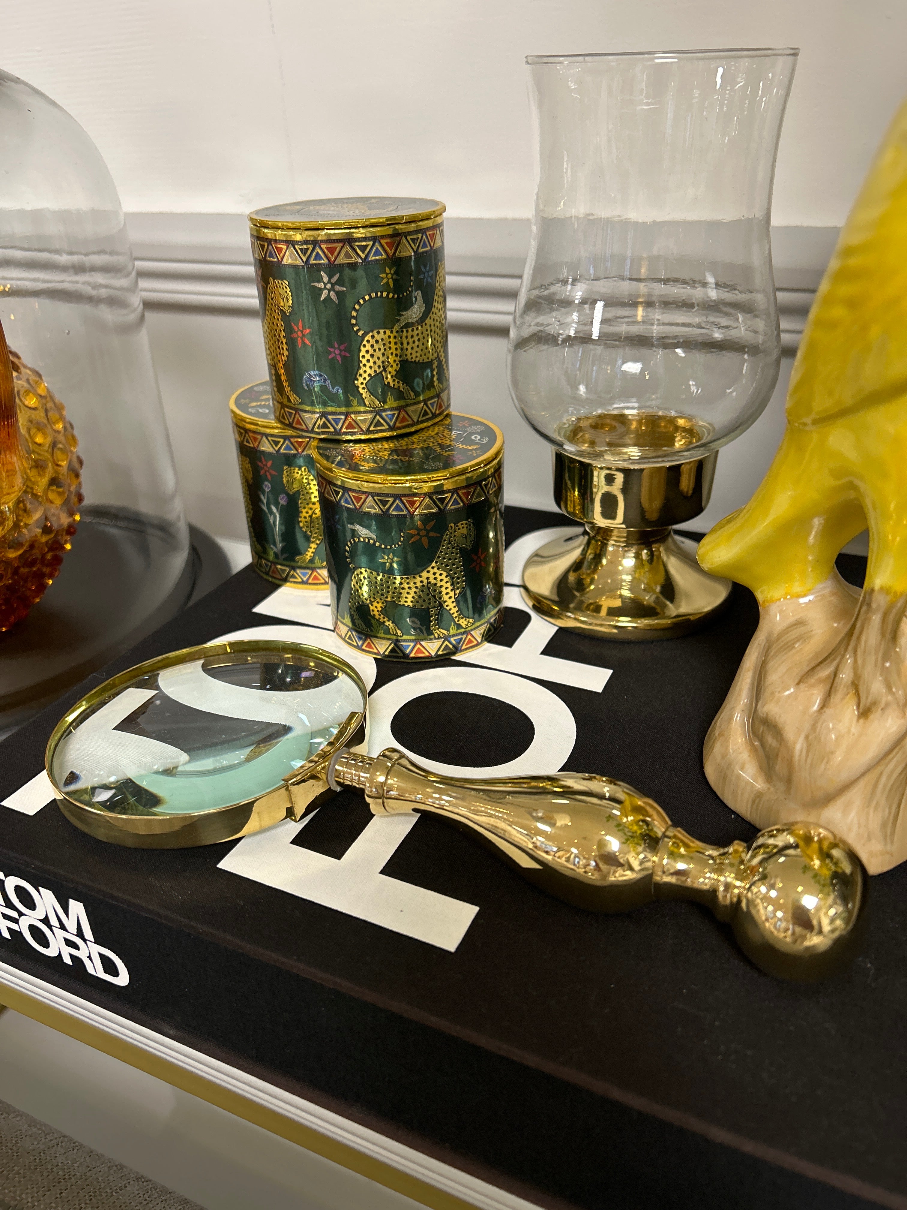 Lincoln förstoringsglas mässing