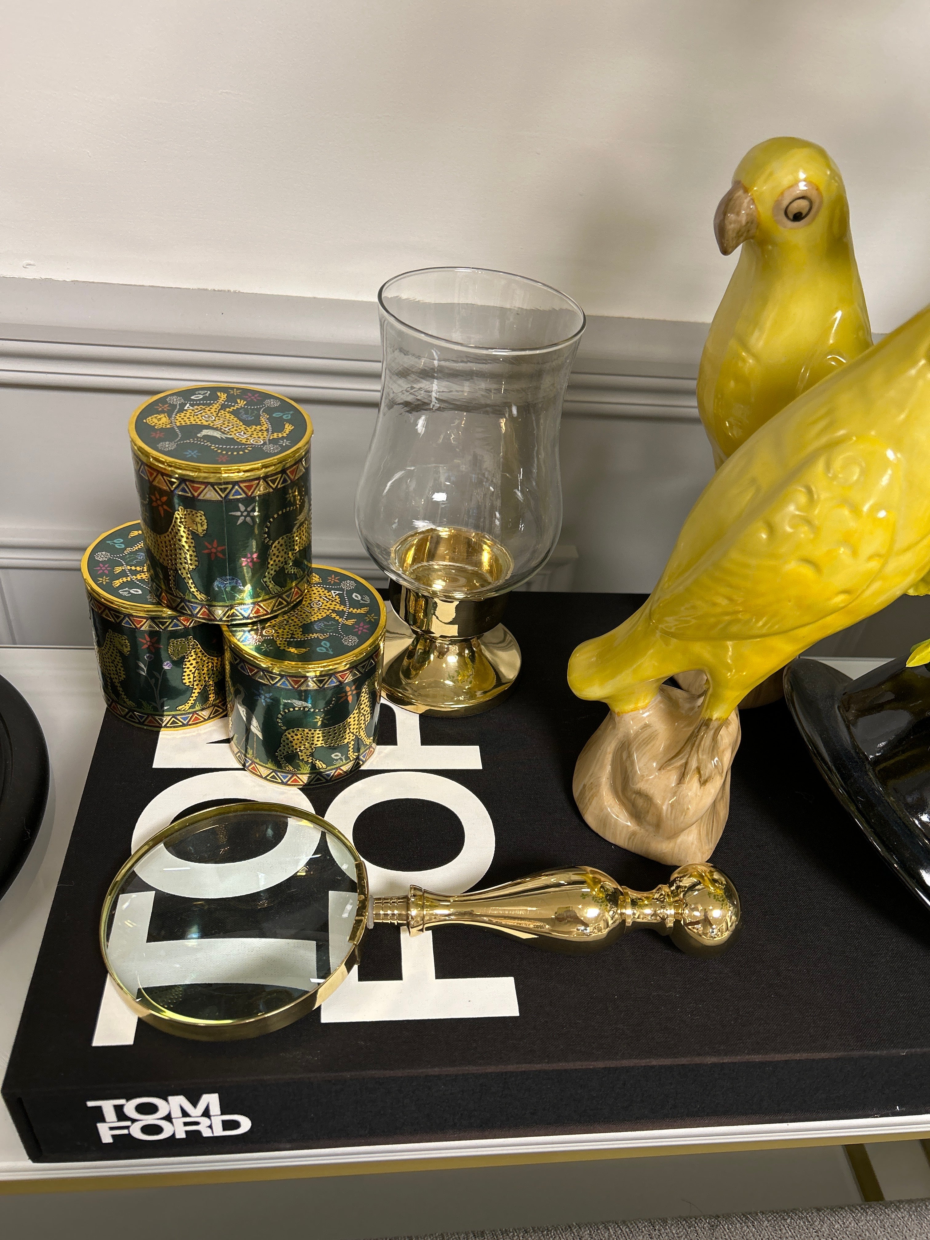 Lincoln förstoringsglas mässing
