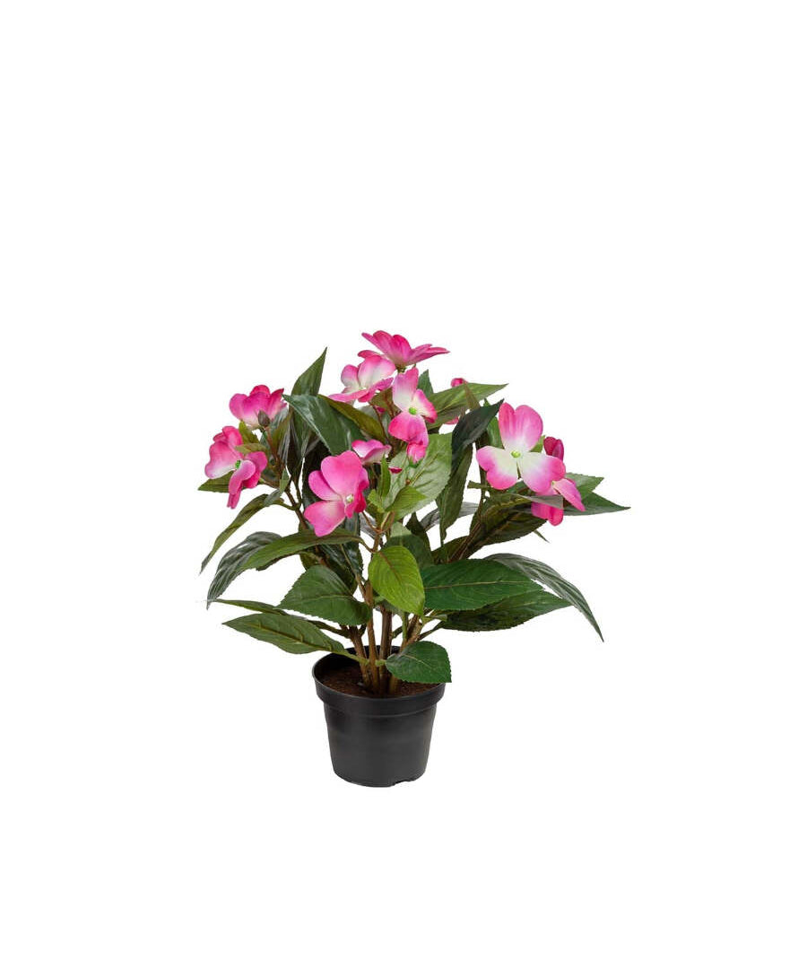 Lykliga Lotta konstväxt rosa 30 cm